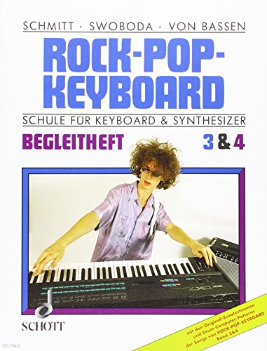 Book ROCK POP KEYBOARD BEGLEITH. 3/4 CLAVIER free