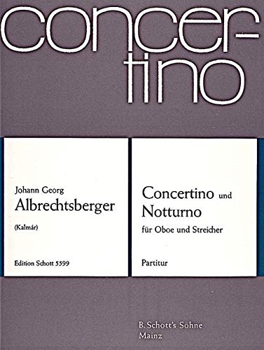 Book CONCERTINO G MAJOR AND NOCTURNE C MAJOR free