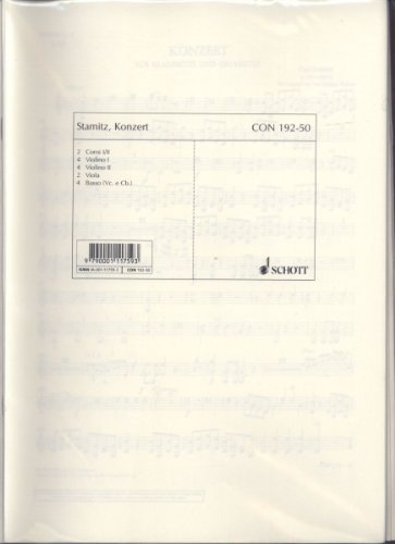 Book Concerto Bb Major Clarinette-Ensemble de Partitions free
