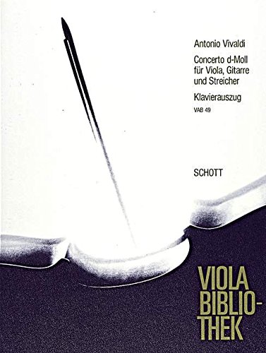 Book Concerto D-moll Rv 540 - Va Git Str free