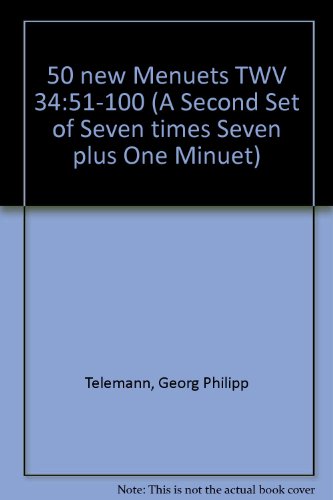 Book 50 neue Menuette TWV 34:51-100 free