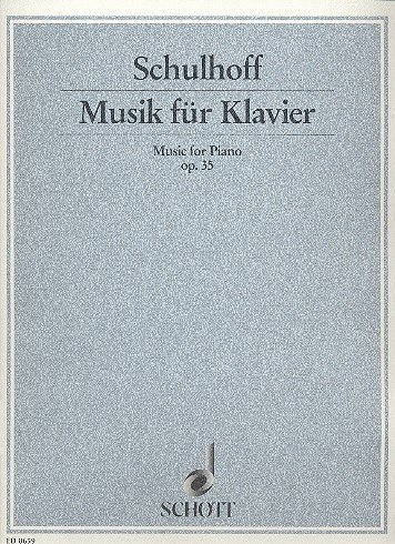 Book Musik für Klavier op. 35 - piano - ED 8659 free