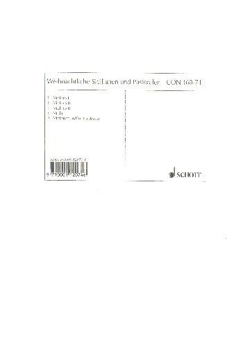 Book WEIHNACHTLICHE SICILIANEN UND PASTORALEN -ENSEMBLE DE PARTITIONS free