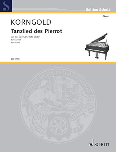 Book TANZLIED DES PIERROT OP. 12 PIANO free