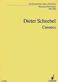 Book Canones - Music Of Our Time - orchestre - Partition d'étude - ED 8835 free