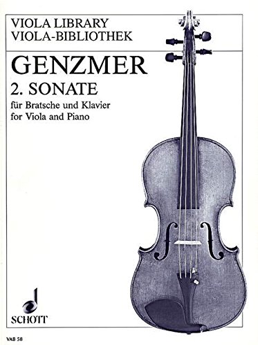 Book Genzmer: Sonata No. 2 for Viola & Piano free