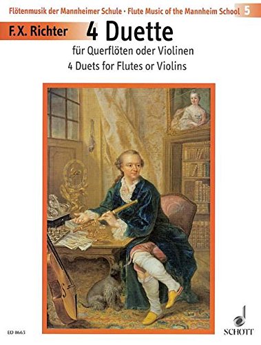 Book 4 Duette - Flute Music from the Mannheim School - 2 flûtes (violons) - ED 8665 free