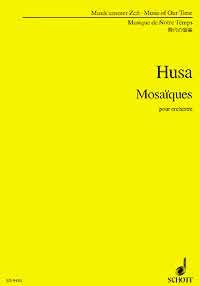 Book Mosaïques - Music Of Our Time - orchestre - Partition d'étude - ED 9435 free