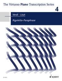 Book Partitions classique SCHOTT VERDI GIUSEPPE / LISZT FRANZ - RIGOLETTO - PIANO Piano free