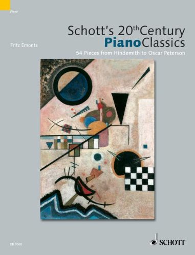 Book Schott's 20th Century Piano Classics free