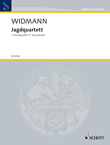 Book Widmann: String Quartet No. 3 ("Hunting Quartet") - "Hunting Quartet" (Score & Set of Parts) free