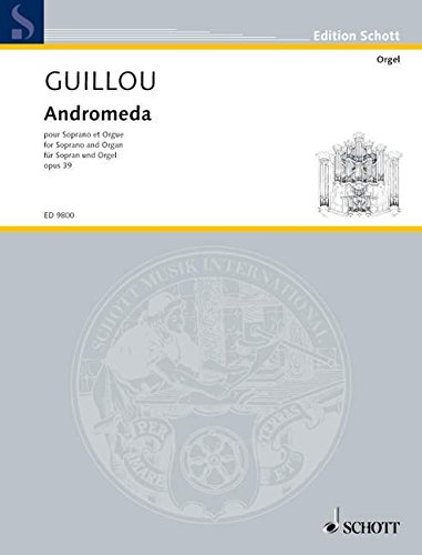 Book Andromeda op. 39 - soprano et orgue - Partition - ED 9800 free