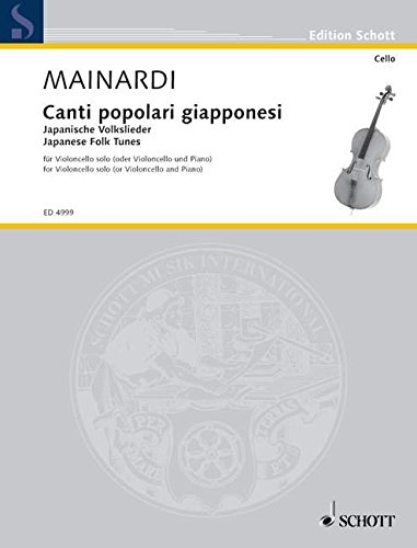 Book Canti Popolari Giapponesi Violoncelle free