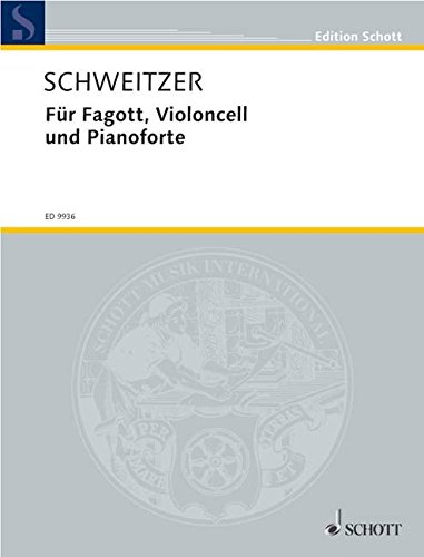Book Für Fagott, Violoncell und Pianoforte - basson, violoncelle et piano - Partition - ED 9936 free