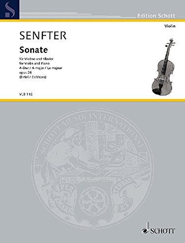 Book Sonata a Major Op. 26 Violon free