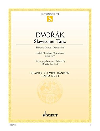 Book SLAWISCHER TANZ NR. 7 C-MOLL OP. 46/7 PIANO free