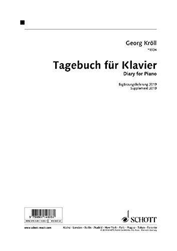 Book DIARY FOR PIANO PIANO free