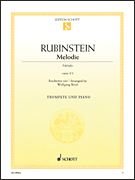 Book Melodie Op. 3, No. 1 arr. Wolfgang Birtel for Trumpet and Piano free