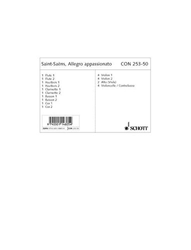 Book ALLEGRO APPASSIONATO OP. 43 -ENSEMBLE DE PARTITIONS free