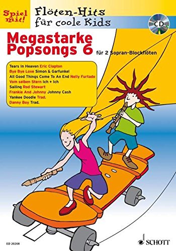 Book Megastarke Popsongs 06: Band 6. 1-2 Sopran-Blockflöten free