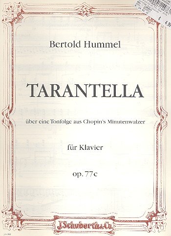Book TARANTELLA OP. 77C PIANO free