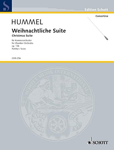 Book Weihnachtliche Suite op. 13b - für Kammerorchester - orchestre de chambre - Partition d'orchestre - CON 256 free