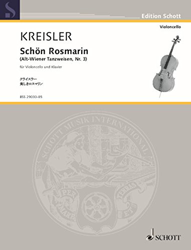Book Schon Rosmarin Violoncelle free