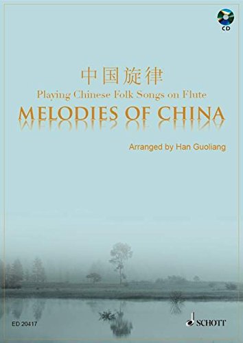 Book SCHOTT MELODIES OF CHINA - FLUTE Partition classique Bois Flûte traversière free