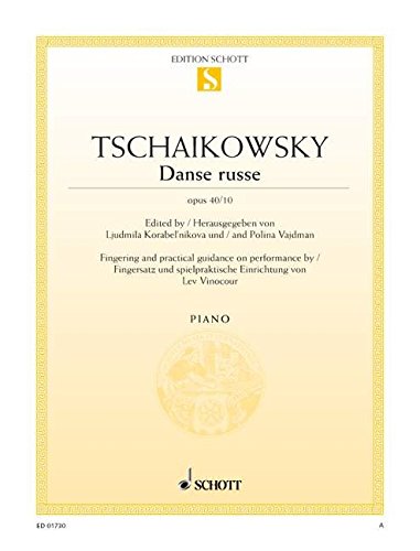 Book Danse russe op. 40/10 - Piano - BOOK free
