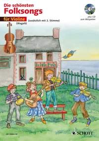 Book MAGOLT H.M. - Die Schonsten Volks und Kinderlieder (Seleccion de Temas Infantiles) para Violin (Inc.CD free