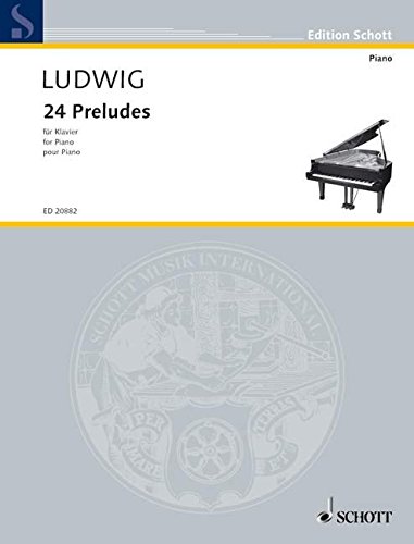 Book LUDWIG P. - Preludes (24) para Piano free
