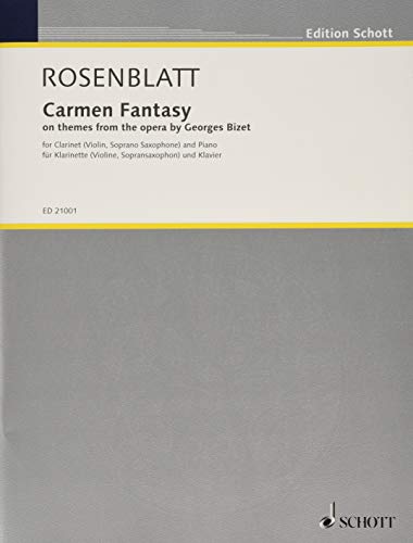 Book CARMEN FANTASY CLARINETTE free