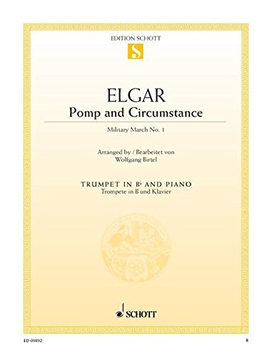 Book Pomp and Circumstance. Trompete in B und Klavier: Military March No. 1. op. 39/1 free