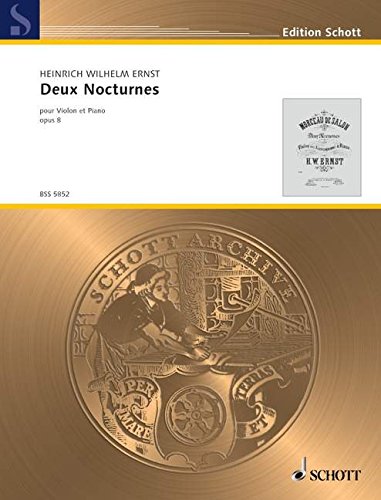 Book Deux Nocturnes Op. 8 Violon free