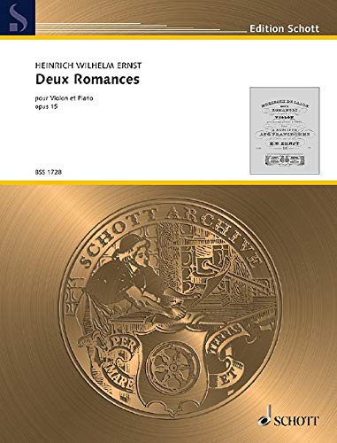Book Deux Romances Op. 15 Violon free