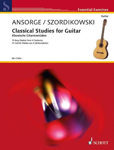 Book CLASSICAL STUDIES FOR GUITAR GUITARE (English and German Edition) free
