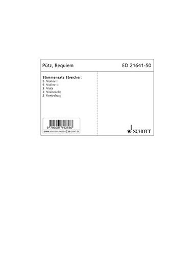 Book REQUIEM -ENSEMBLE DE PARTITIONS free