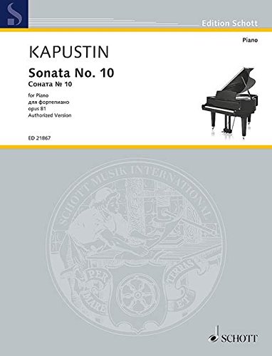 Book Kapustin: Piano Sonata No. 10, Op. 81 (German Edition) free