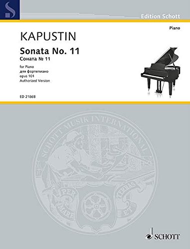 Book Kapustin: Piano Sonata No. 11, Op. 101 free