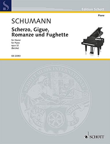 Book Scherzo, gigue, romanze und fughette, op. 32 : für klavier free