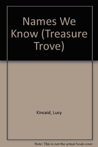Book Names We Know; (treasure Trove Series) free