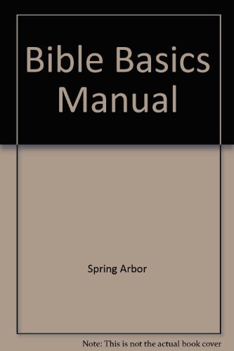 Book Bible Basics Manual free