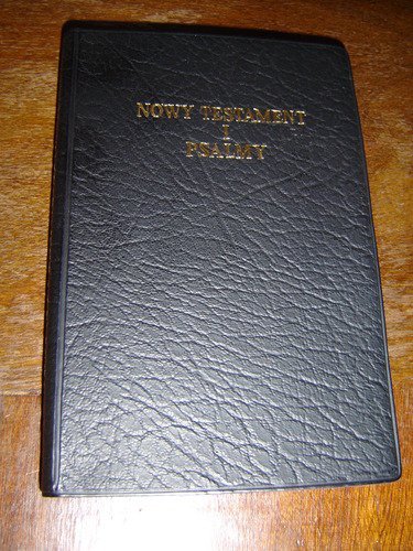 Book Polish New Testament and Psalms free