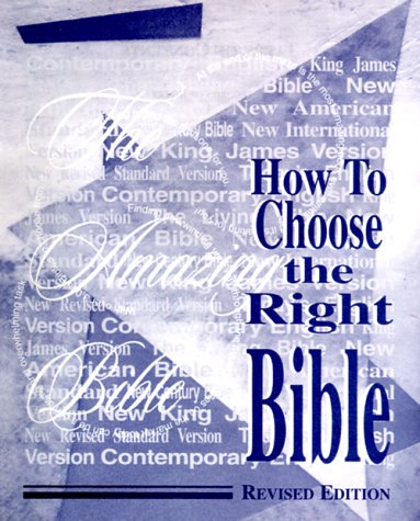 Book How to Choose the Right Bible free