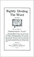 Book Rightly Dividing the Word free