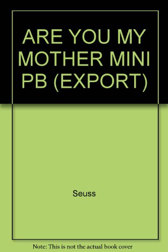 Book ARE YOU MY MOTHER MINI PB (EXPORT) free