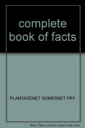 Book COMPLETE BOOK OF FACTS free