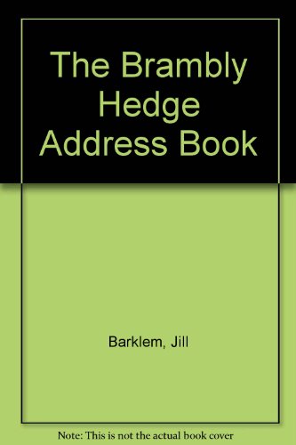 Book The Brambly Hedge Address Book free