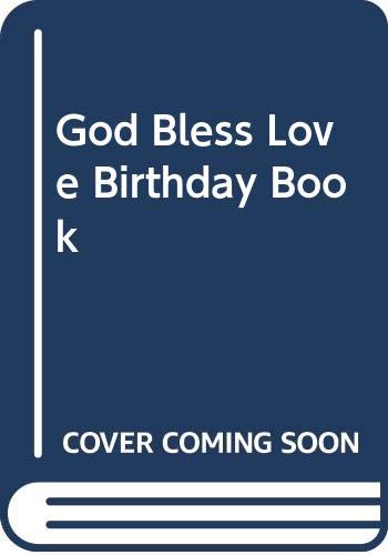 Book God Bless Love Birthday Book free