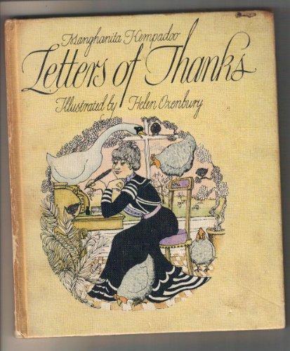 Book Letters of thanks; free